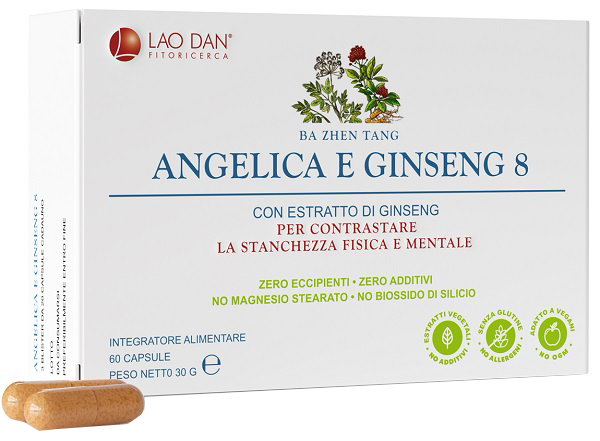 ANGELICA GINSENG 8 60 CAPSULE