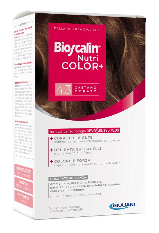 Bioscalin Nutricolor 4.3 Castano dorato