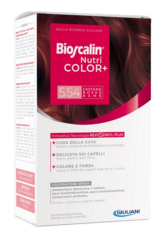 Bioscalin Nutricolor 5.54 Castano Rosso Ramato