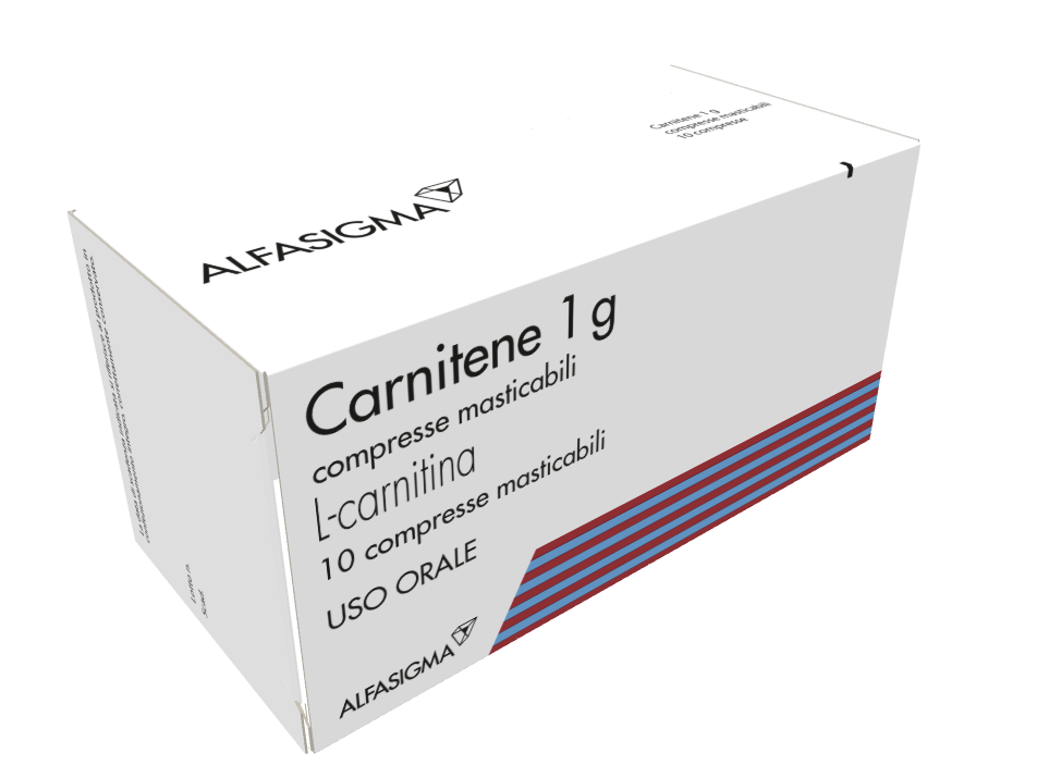 Carnitene 1g  10 compresse masticabili 