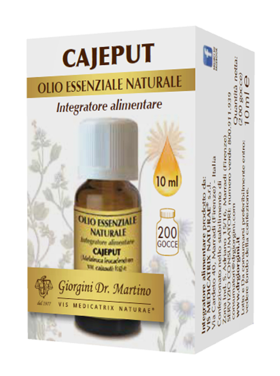 CAJEPUT OLIO ESSENZIALE NATURALE 10ML