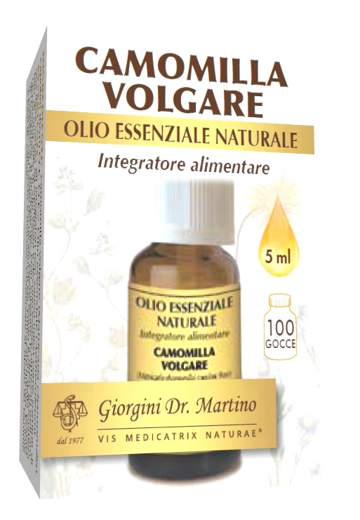 CAMOMILLA VOLGARE OLIO ESSENZIALE NATURALE 5ML
