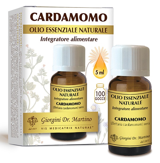 CARDAMOMO OLIO ESSENZIALE NATURALE 5ML