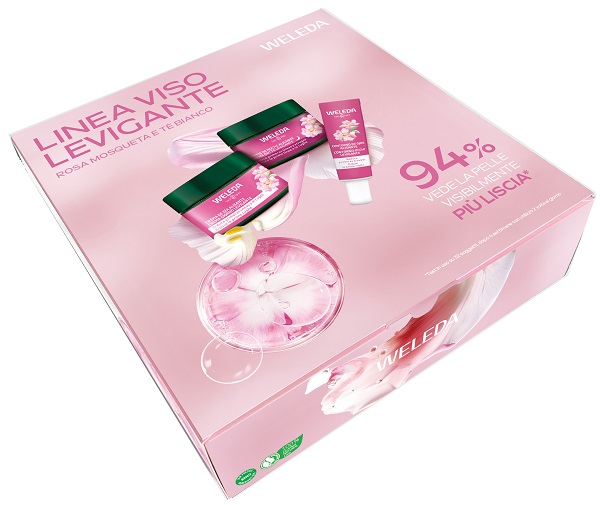 COUVETTE VISO LEVIGANTE ROSA MOSQUETA E TE' BIANCO