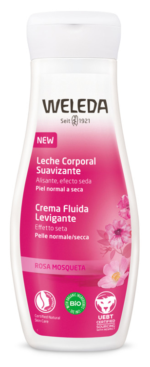 CREMA FLUIDA LEVIGANTE ROSA MOSQUETA 200ml