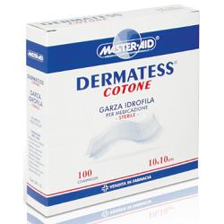 DERMATESS GARZA COTONE 10X10 100 pezzi