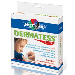 DERMATESS GARZA PLUS 10X10 12 pezzi