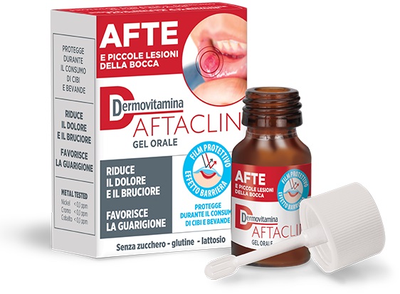 DERMOVITAMINA Aftaclin Gel Orale