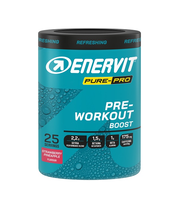 ENERVIT PRE WORKOUT ANANAS E FRAGOLA 313G