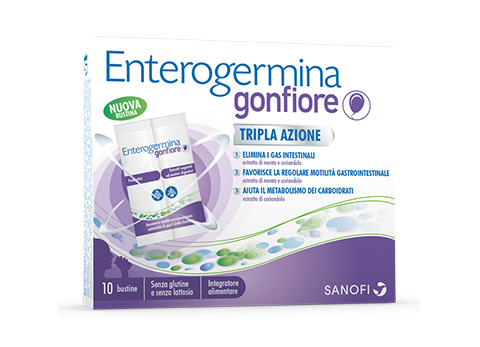 ENTEROGERMINA GONFIORE 10 BUSTINE