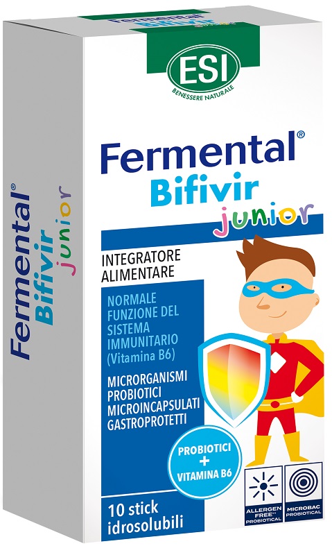 FERMENTAL BIFIVIR JUNIOR 10 STICK IDROSOLUBILI 