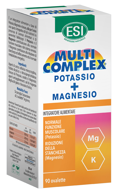 MULTICOMPLEX POTASSIO+MAGNESIO 90 OVALETTE