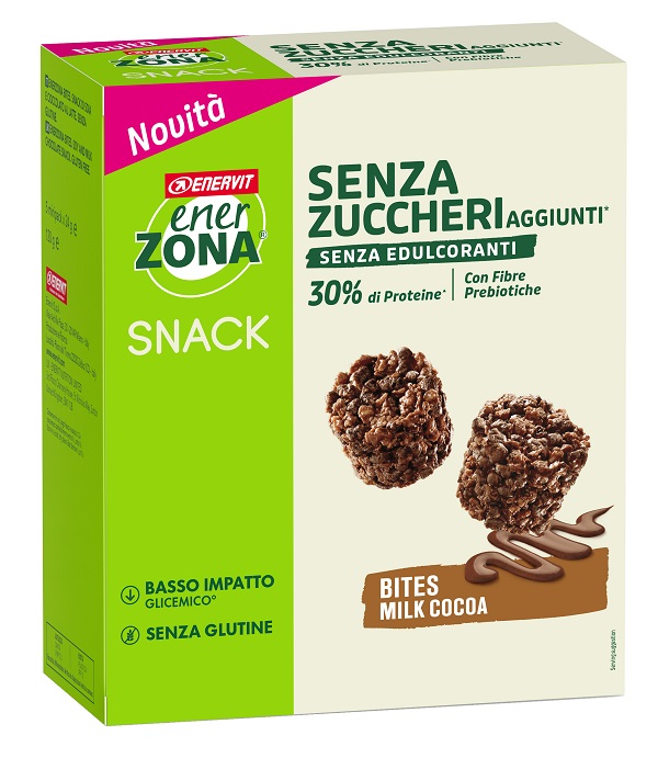 EZ BITES MILK COCOA SENZA ZUCCHERO 24G 5P