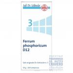 Ferrum Phosphoricum 3 Schuss 12DH 50g