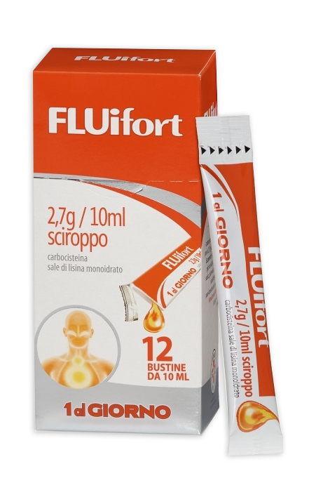 FLUIFORT SCIROPPO 12BUSTINE 2,7G-10ML