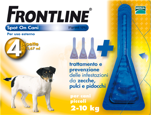 FRONTLINE SPOT ON 4 PIPETTE 0,67ML