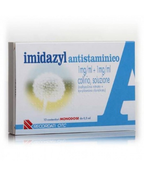 IMIDAZYL ANTISTAMINICO COLLIRIO 10 FLACONI 5ML