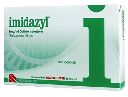 IMIDAZYL COLLIRIO 10 flaconi 1MG-ML