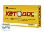 KETODOL 20 COMPRESSE 25MG+200MG