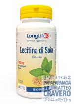 Longlife Lecitina di Soia 60 perle 1200mg