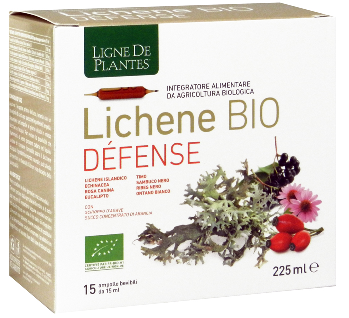 LICHENE BIO DEFENSE 15 ampolle da 15 ml