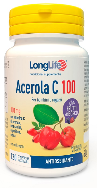 LONGLIFE ACEROLA C100 FRUTTI DI BOSCO