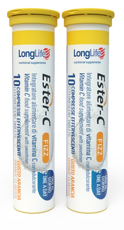 LONGLIFE ESTER-C FIZZ ARANCIA  20 COMPRESSE
