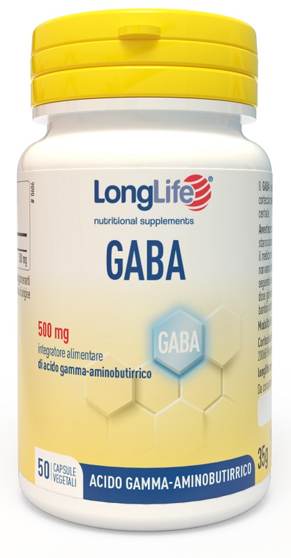 LONGLIFE GABA 500MG 50 COMPRESSE 