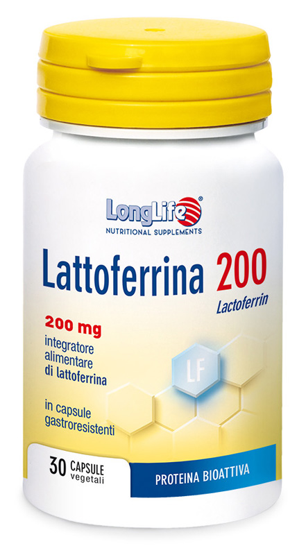 Longlife Lattoferrina 200 30 capsule