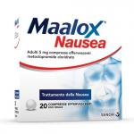 MAALOX NAUSEA 20 COMPRESSE EFFERVESCENTI 5MG