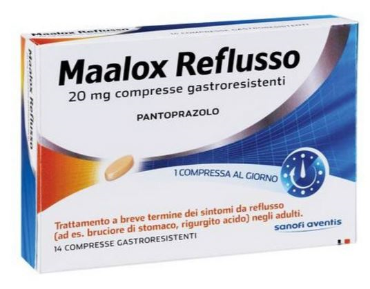 MAALOX REFLUSSO 14 COMPRESSE 20MG