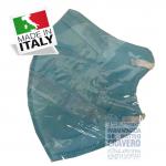 Mascherina FEN5S bambini made in italy azzurra