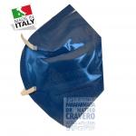 Mascherina ffp2 made in Italy blu