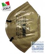 MASCHERINA FFP2 MADE IN ITALY ORO
