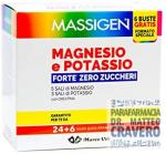 Massigen Magnesio Potassio Forte zero zucchero 30 Buste