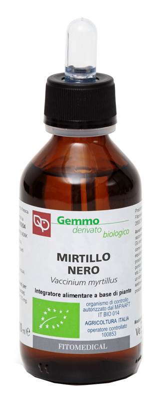 MIRTILLO NERO Macerato Glicerico 100ML BIO