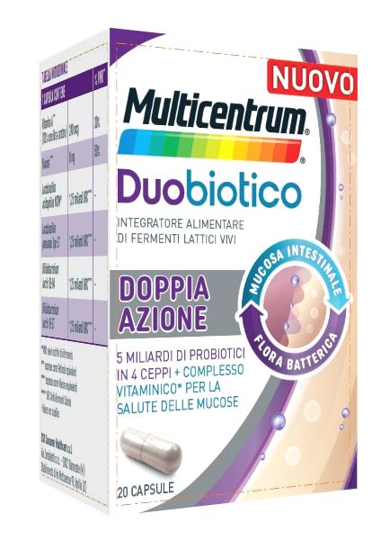 MULTICENTRUM DUOBIOTICO CAPSULE