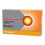 NUROFENJUNIOR 10 Supposte 125mg