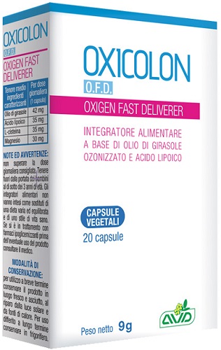 Oxicolon Oxigen Fast Deliverer 20 capsule