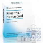 RHUS TOX Homaccord 10 fiale 1,1ml HEEL
