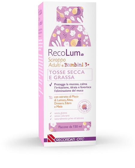 RECOLUM SCIROPPO TOSSE ADULTI E BAMBINI