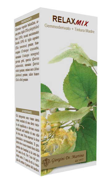 RELAXMIX GEMMODERIVATO ESTRATTO INTEGRALE ANALCOLICO 200 ML 