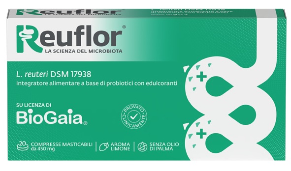 REUFLOR 20 COMPRESSE MASTICABILI