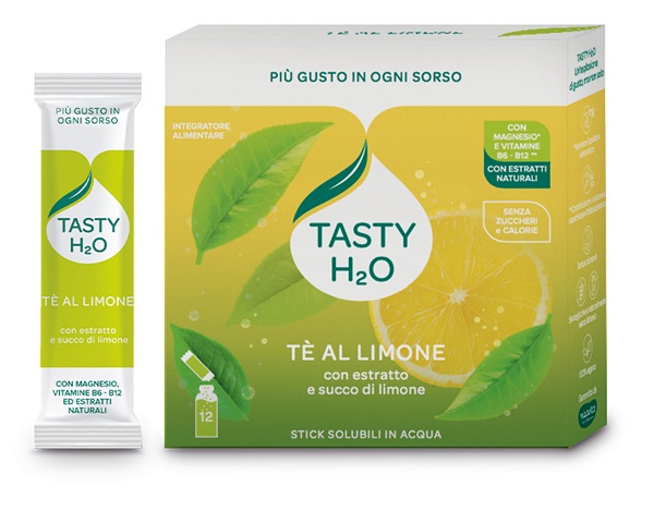TASTY H2O TE' AL LIMONE 12 STICK