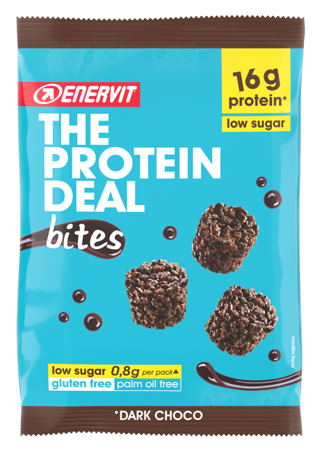 THE PROTEIN DEAL BITES DARK CHOCO 53G