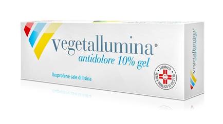 VEGETALLUMINA ANTIDOLORE GEL 10% 50g