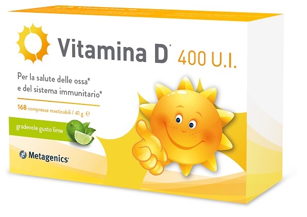 VITAMINA D 400 UI 168 COMPRESSE MASTICABILI