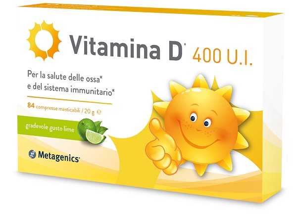 VITAMINA D 400 UI 84 COMPRESSE MASTICABILI