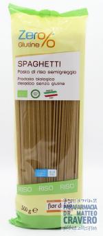 ZER% GLUTINE SPAGHETTI RISO INTEGRALE 500 GRAMMI